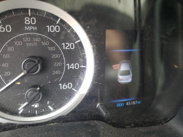 5YFEPMAE6NP377867 - 2022 TOYOTA COROLLA LE Білий фото 9