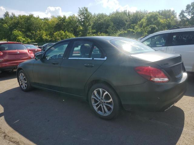 WDDWF4KB9JR345156 - 2018 MERZ C 300 4MATIC GREEN photo 2