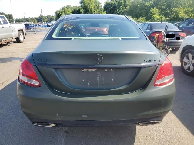 WDDWF4KB9JR345156 - 2018 MERZ C 300 4MATIC GREEN photo 6