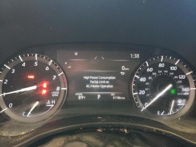 5TDGZRAHXMS529035 - 2021 TOYOTA HIGHLANDER XLE GRAY photo 9