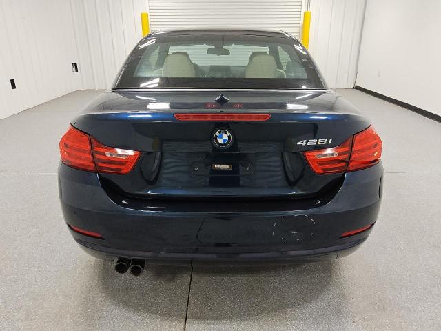 WBA3V7C50G5A28599 - 2016 BMW 428 I SULEV BLUE photo 6