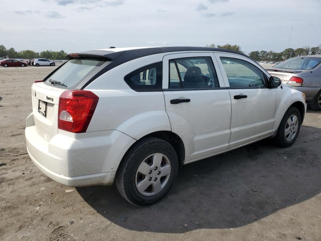 1B3HB28B07D209435 - 2007 DODGE CALIBER WHITE photo 3