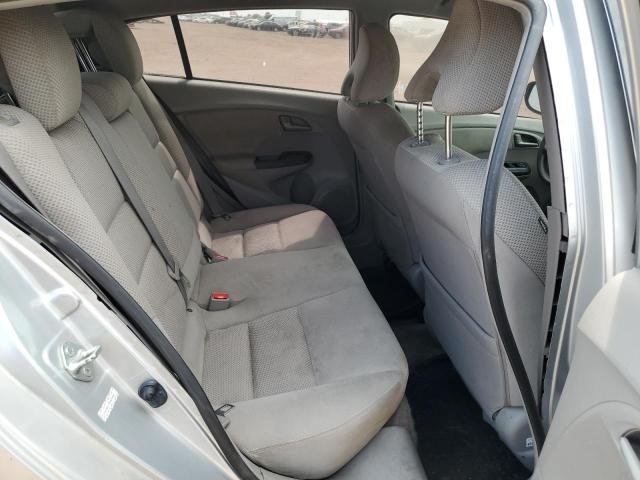 JHMZE2H79BS009341 - 2011 HONDA INSIGHT EX ვერცხლისფერი ფოტო 10