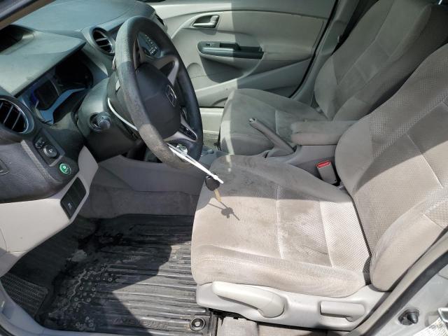 JHMZE2H79BS009341 - 2011 HONDA INSIGHT EX ვერცხლისფერი ფოტო 7