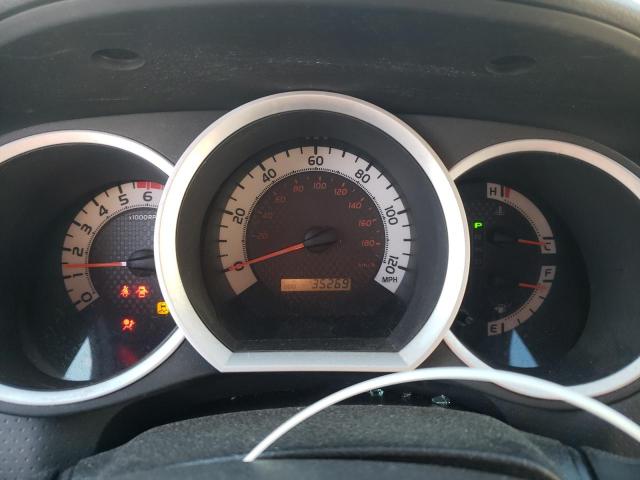 5TFUX4EN5FX032919 - 2015 TOYOTA TACOMA ACCESS CAB Сұр фото 9