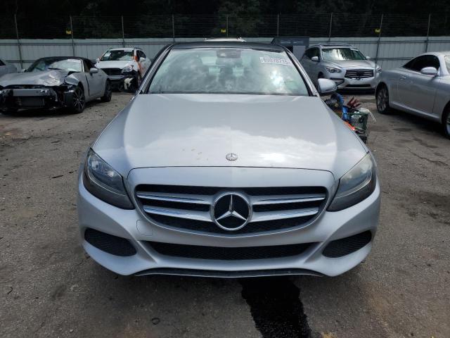 55SWF4KB6GU125318 - 2016 MERCEDES-BENZ C 300 4MATIC SILVER photo 5
