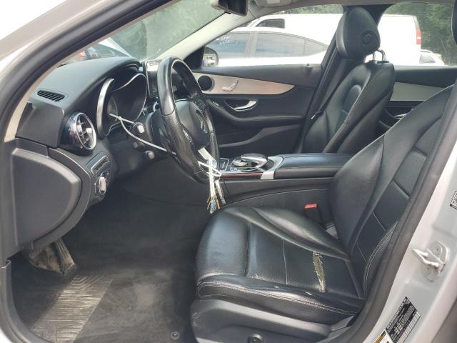 55SWF4KB6GU125318 - 2016 MERCEDES-BENZ C 300 4MATIC SILVER photo 7