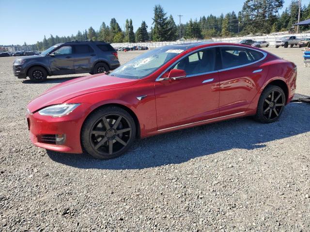 5YJSA1E25GF168069 - 2016 TESLA MODEL S 红色 照片 1