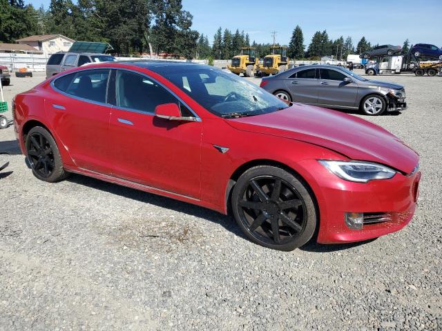 5YJSA1E25GF168069 - 2016 TESLA MODEL S 红色 照片 4