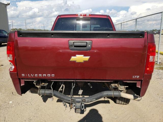 3GCPCTE08DG348825 - 2013 CHEVROLET SILVERADO C1500 LTZ BURGUNDY photo 6