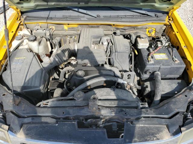 1GTDT146858283110 - 2005 GMC CANYON YELLOW photo 11