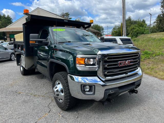 1GD322C88FF646215 - 2015 GMC SIERRA K3500 SLE GREEN photo 1