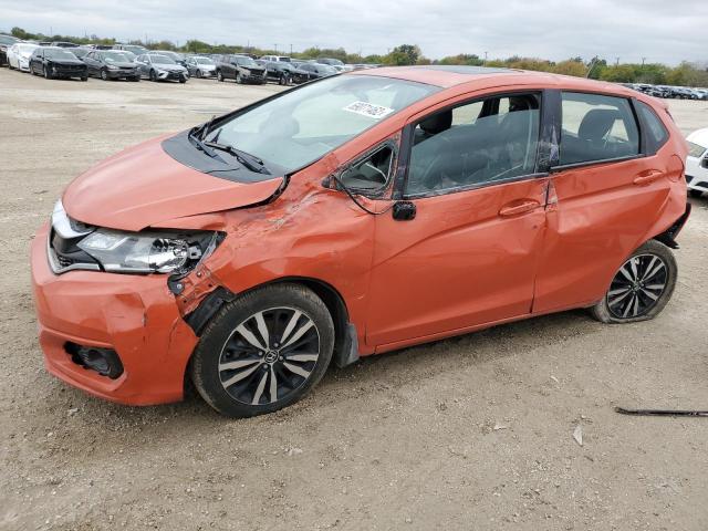 3HGGK5H0XJM705317 - 2018 HONDA FIT EX ORANGE photo 1