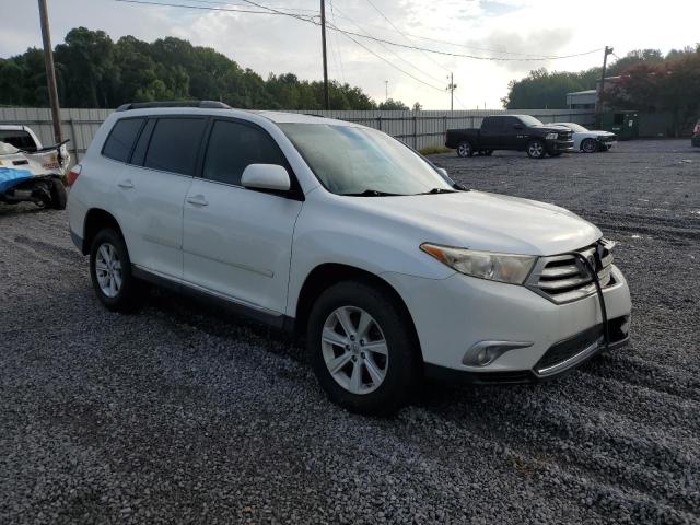 5TDZK3EHXCS062461 - 2012 TOYOTA HIGHLANDER BASE Սպիտակ լուսանկար 4