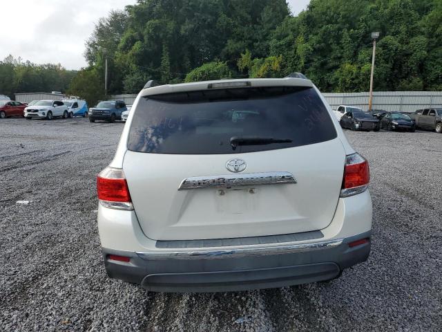 5TDZK3EHXCS062461 - 2012 TOYOTA HIGHLANDER BASE Սպիտակ լուսանկար 6
