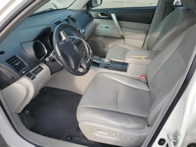 5TDZK3EHXCS062461 - 2012 TOYOTA HIGHLANDER BASE Սպիտակ լուսանկար 7