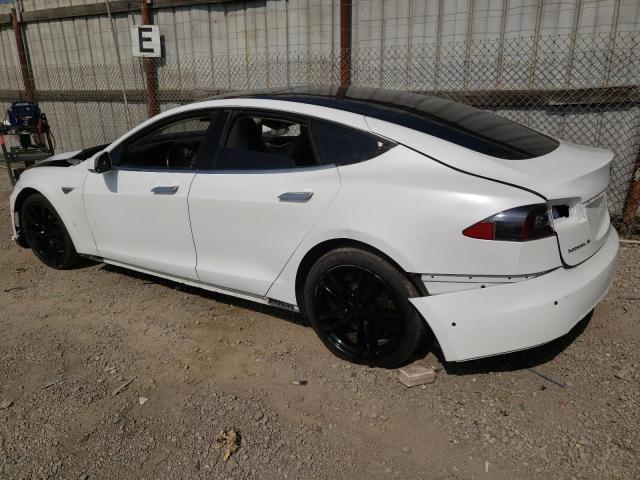 5YJSA1E24FF105205 - 2015 TESLA MODEL S 白色 照片 2