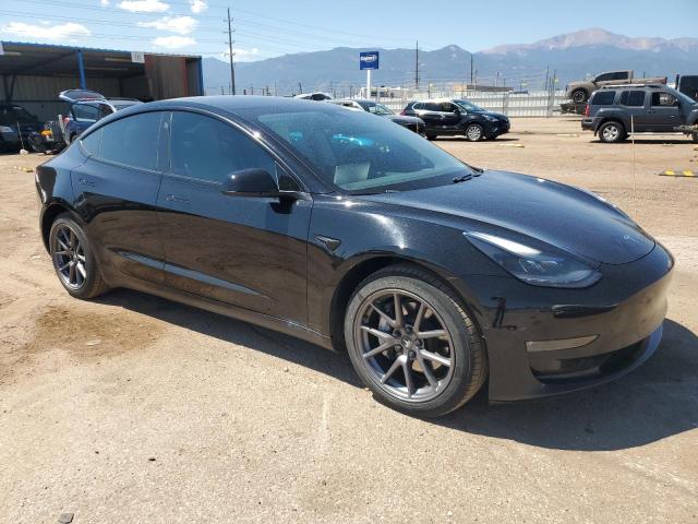 5YJ3E1EB9MF052538 - 2021 TESLA MODEL 3 BLACK photo 4