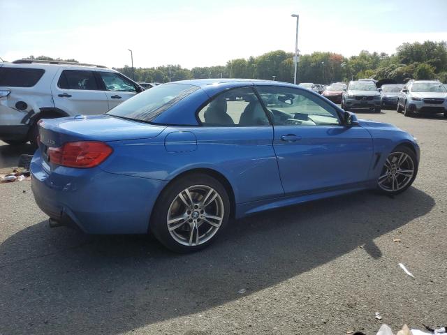 WBA3T7C56FPW79063 - 2015 BMW 435 XI BLUE photo 3