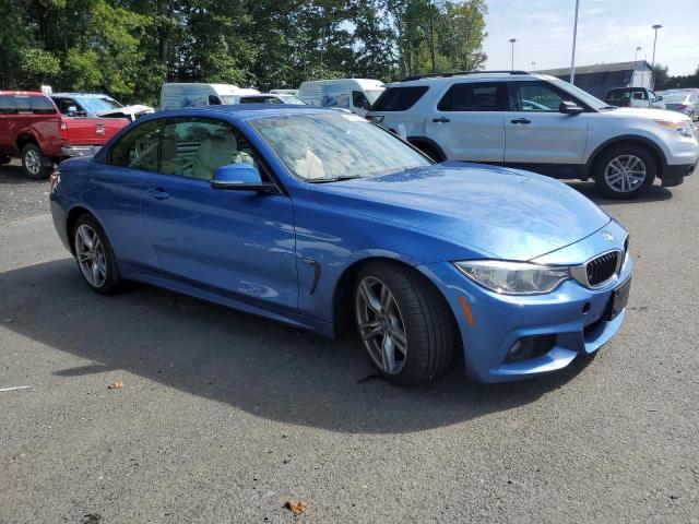 WBA3T7C56FPW79063 - 2015 BMW 435 XI BLUE photo 4