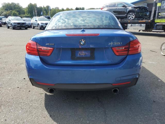 WBA3T7C56FPW79063 - 2015 BMW 435 XI BLUE photo 6