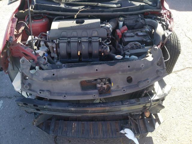 3N1AB7AP4JY347263 - 2018 NISSAN SENTRA S RED photo 11