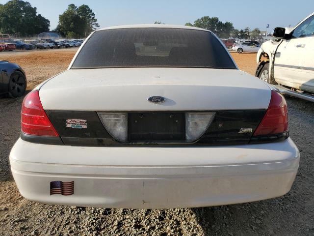 2FABP7BV1BX179522 - 2011 FORD CROWN VICT POLICE INTERCEPTOR WHITE photo 6