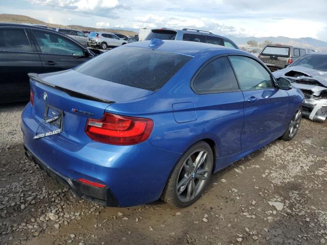 WBA1J7C54EVW84737 - 2014 BMW M235I BLUE photo 3