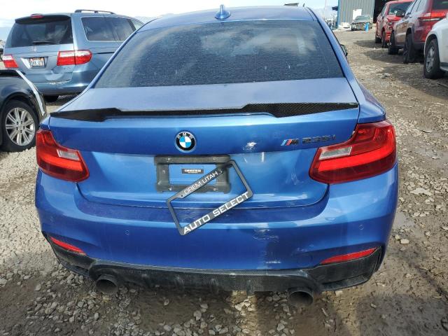 WBA1J7C54EVW84737 - 2014 BMW M235I BLUE photo 6