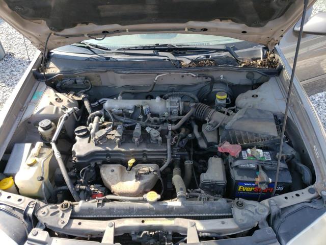 3N1CB51D34L881763 - 2004 NISSAN SENTRA 1.8 SILVER photo 11