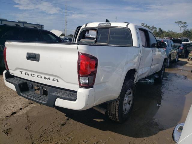 5TFAX5GN4JX128149 - 2018 TOYOTA TACOMA DOUBLE CAB WHITE photo 3