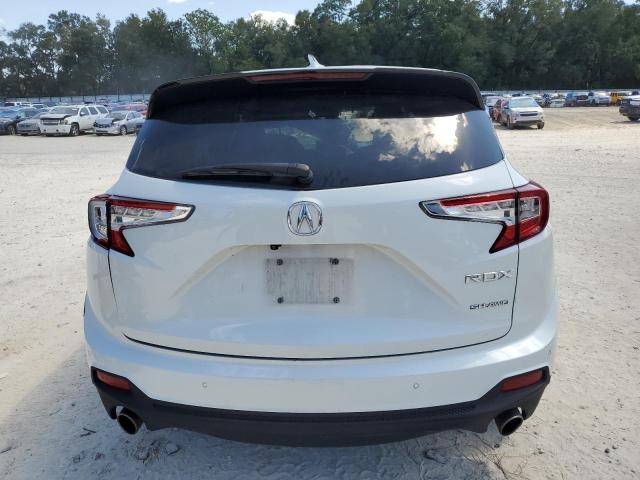 5J8TC2H70ML008770 - 2021 ACURA RDX ADVANCE WHITE photo 6