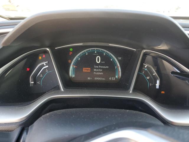 19XFC2F72HE220924 - 2017 HONDA CIVIC EX WHITE photo 9