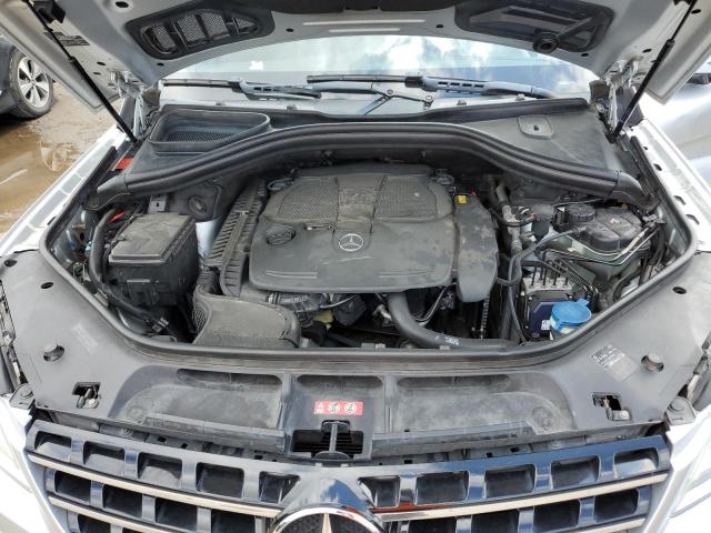 4JGDA5HB3CA011120 - 2012 MERCEDES-BENZ ML 350 4MATIC SILVER photo 11