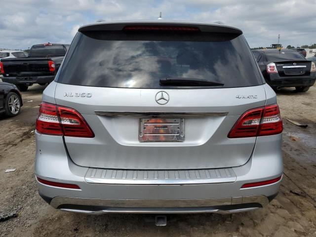 4JGDA5HB3CA011120 - 2012 MERCEDES-BENZ ML 350 4MATIC SILVER photo 6