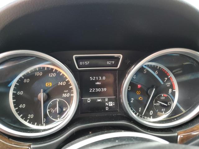 4JGDA5HB3CA011120 - 2012 MERCEDES-BENZ ML 350 4MATIC SILVER photo 9