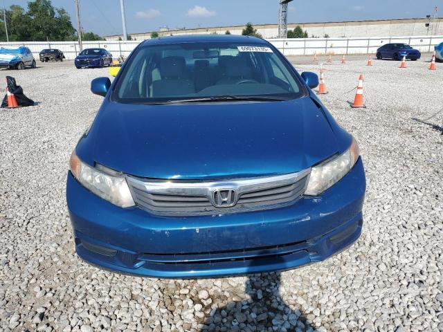 19XFB2F82CE078403 - 2012 HONDA CIVIC EX BLUE photo 5