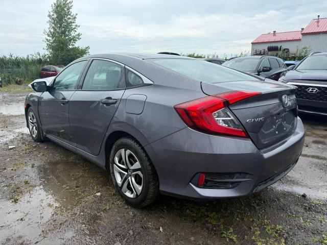 2HGFC2E52JH044615 - 2018 HONDA CIVIC LX CHARCOAL photo 3