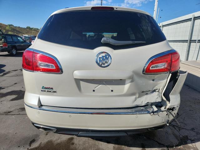 5GAKVBKD1EJ303135 - 2014 BUICK ENCLAVE WHITE photo 6