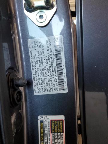 2HKRW6H30JH229399 - 2018 HONDA CR-V LX Сұр фото 13