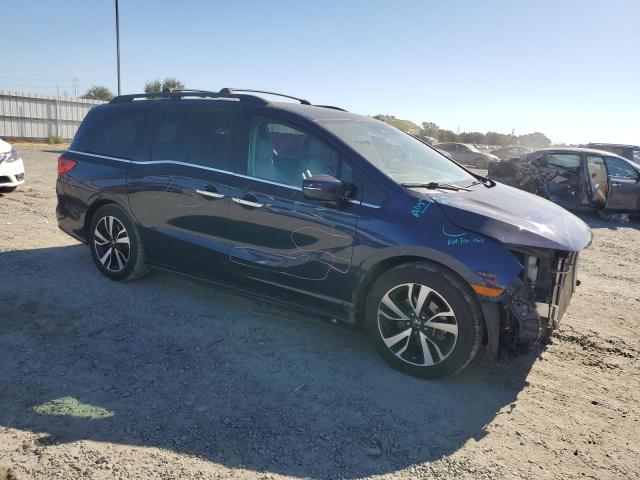 5FNRL6H98JB039782 - 2018 HONDA ODYSSEY ELITE ლურჯი ფოტო 4