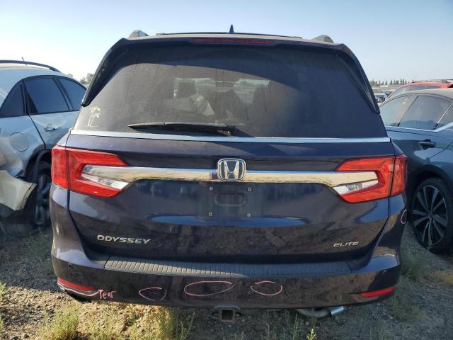 5FNRL6H98JB039782 - 2018 HONDA ODYSSEY ELITE ლურჯი ფოტო 6