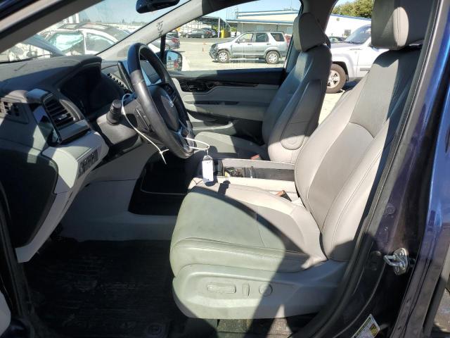 5FNRL6H98JB039782 - 2018 HONDA ODYSSEY ELITE ლურჯი ფოტო 7
