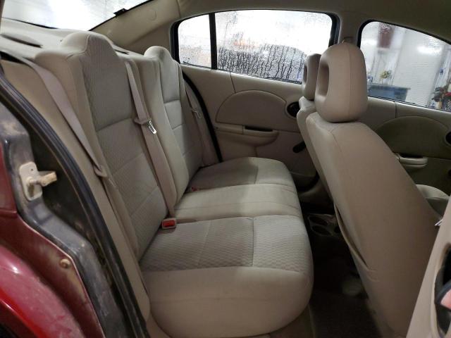 1G8AZ55F86Z110121 - 2006 SATURN ION LEVEL 2 MAROON photo 10