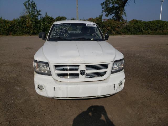 1D7RW3BK7AS164511 - 2010 DODGE DAKOTA SXT WHITE photo 5