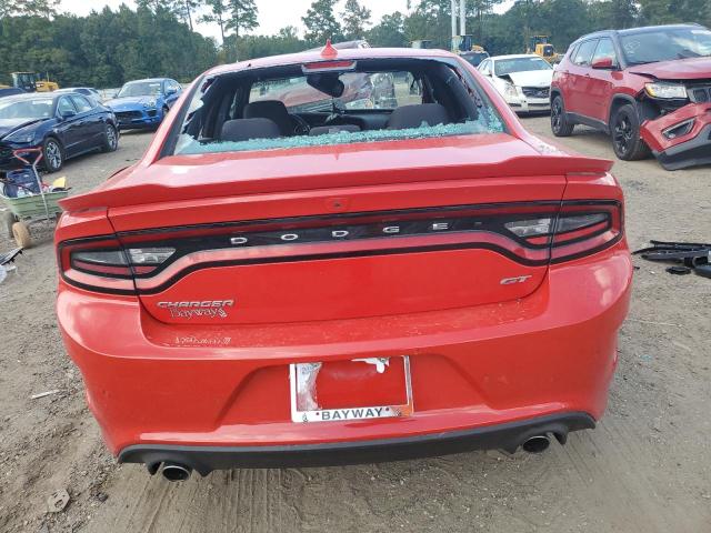 2C3CDXHG4NH152222 - 2022 DODGE CHARGER GT RED photo 6