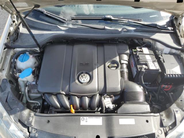 3VWPP7AJ8DM636305 - 2013 VOLKSWAGEN JETTA S CREAM photo 11