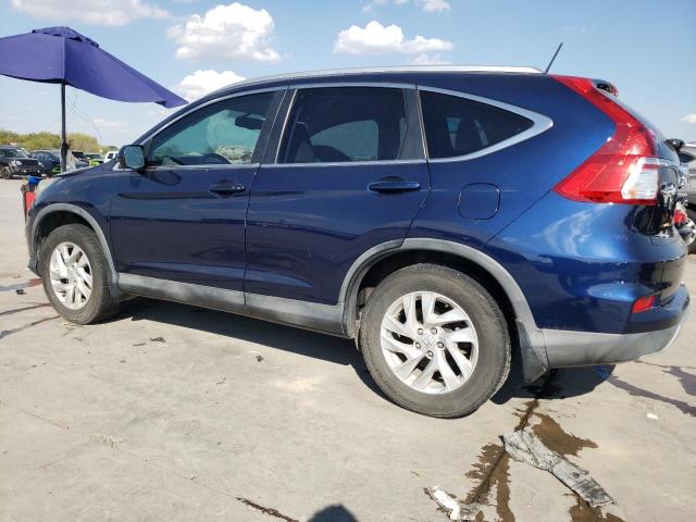 2HKRM3H7XFH549831 - 2015 HONDA CR-V EXL BLUE photo 2