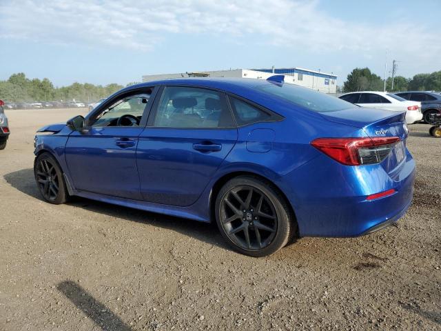 2HGFE2F53NH110149 - 2022 HONDA CIVIC SPORT BLUE photo 2