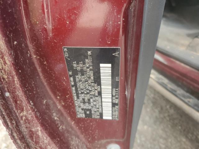 5TBRU34106S466851 - 2006 TOYOTA TUNDRA ACCESS CAB SR5 BURGUNDY photo 12